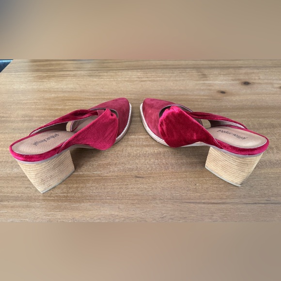 Jeffrey Campbell Velvet Block Heel - Picture 5 of 8